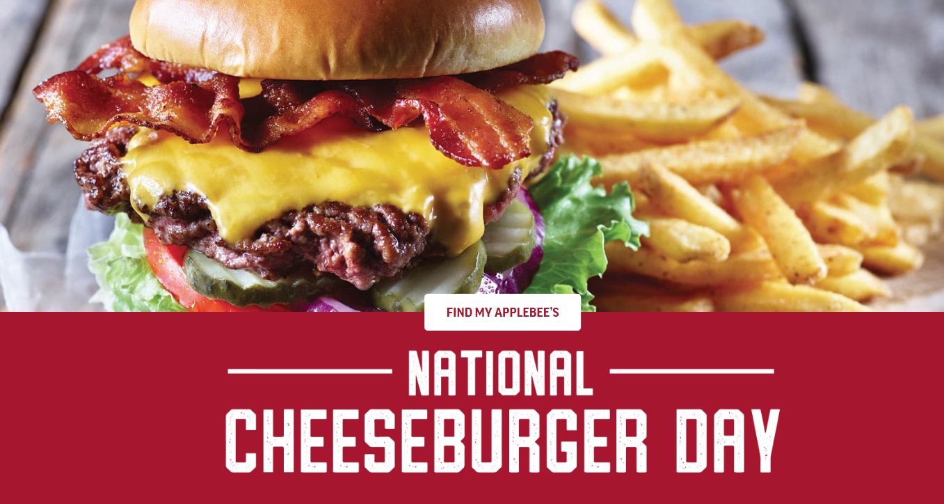 National Cheeseburger Day 2019