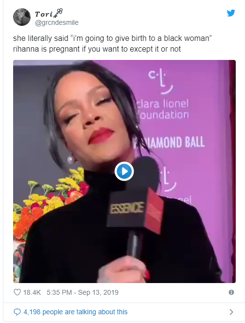 rihanna pregnant