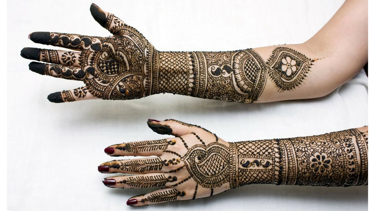 bridal mehndi design