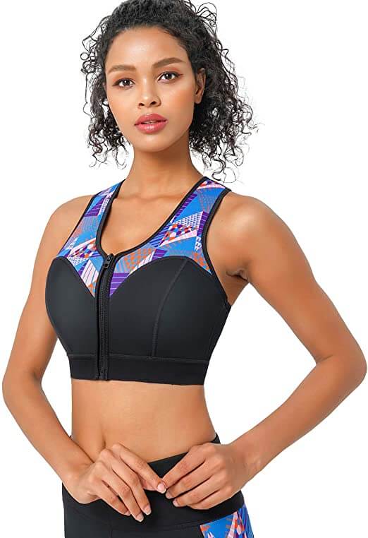 CtriLady High intensity Workout Sports Support Bra