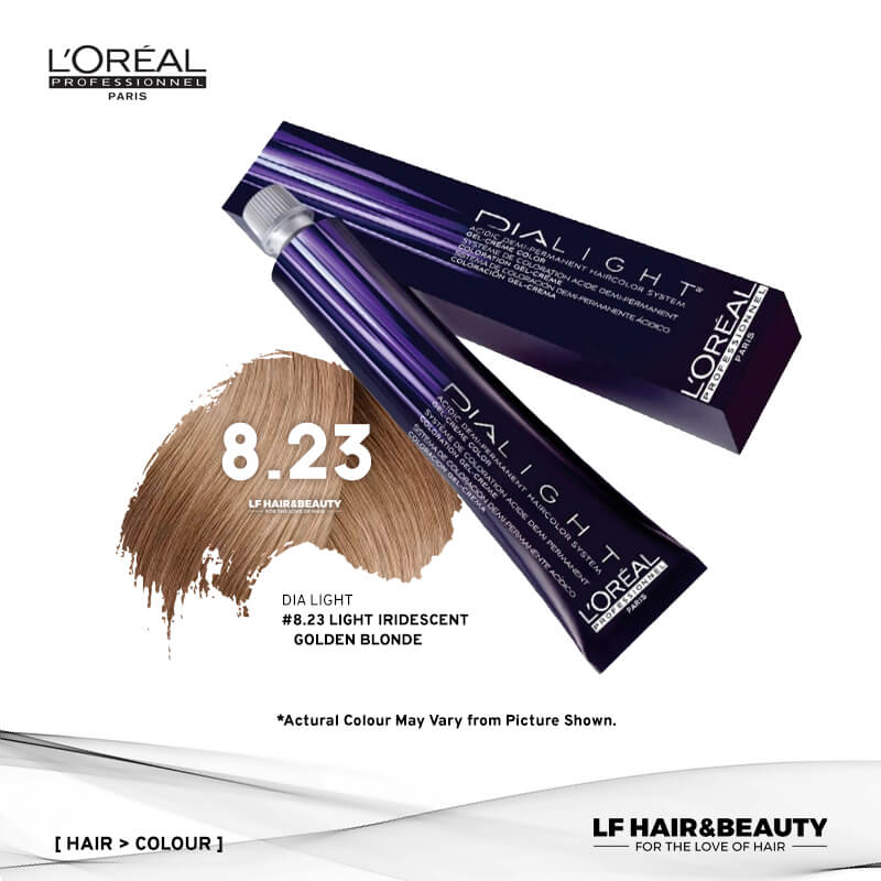 L'Oreal DiaLight Professionnel semi-permanent hair coloring system - 8 / 8N