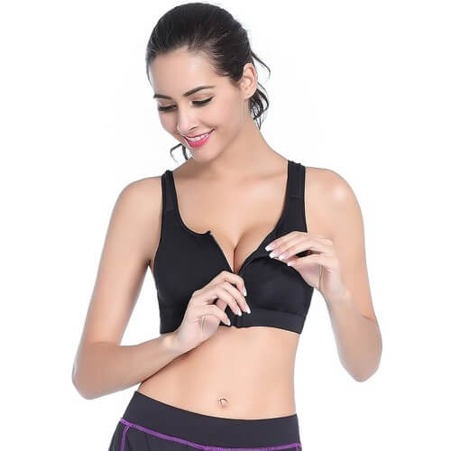 Newlashua Women’s High Support Push Up Sports Bra