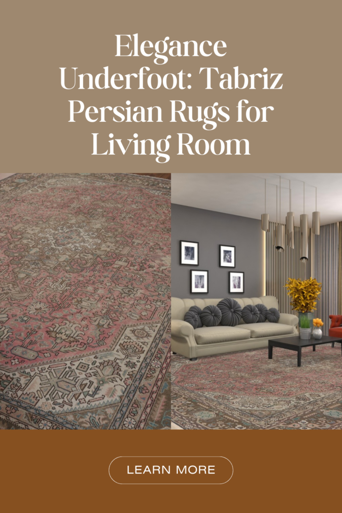 Tabriz Persian Area Living Room Rugs